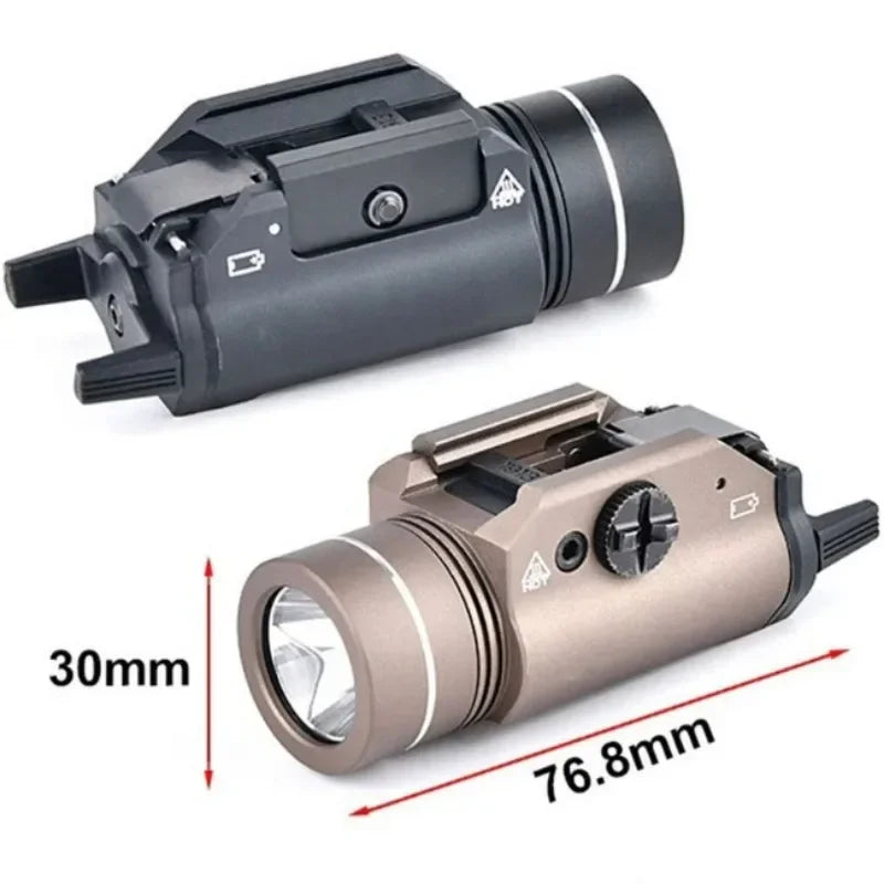 Tactic TR-1 HL 1000 Lumen LED Tactical Flashlight for Glock 17 19 | Weapon Light