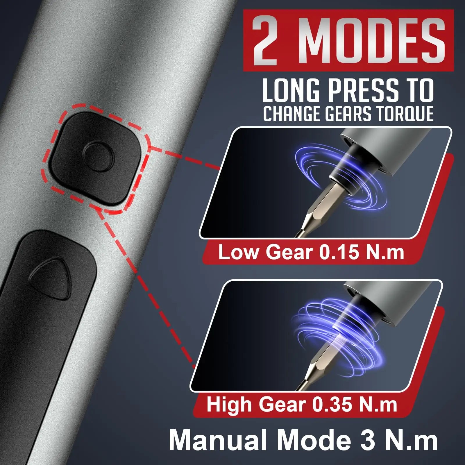 ProTech Precision Electric Screwdriver Set – 75-in-1