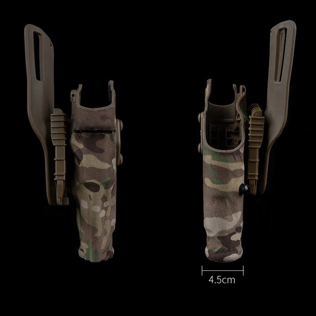 Left-Handed Tactical Holster – QLS Quick Release System