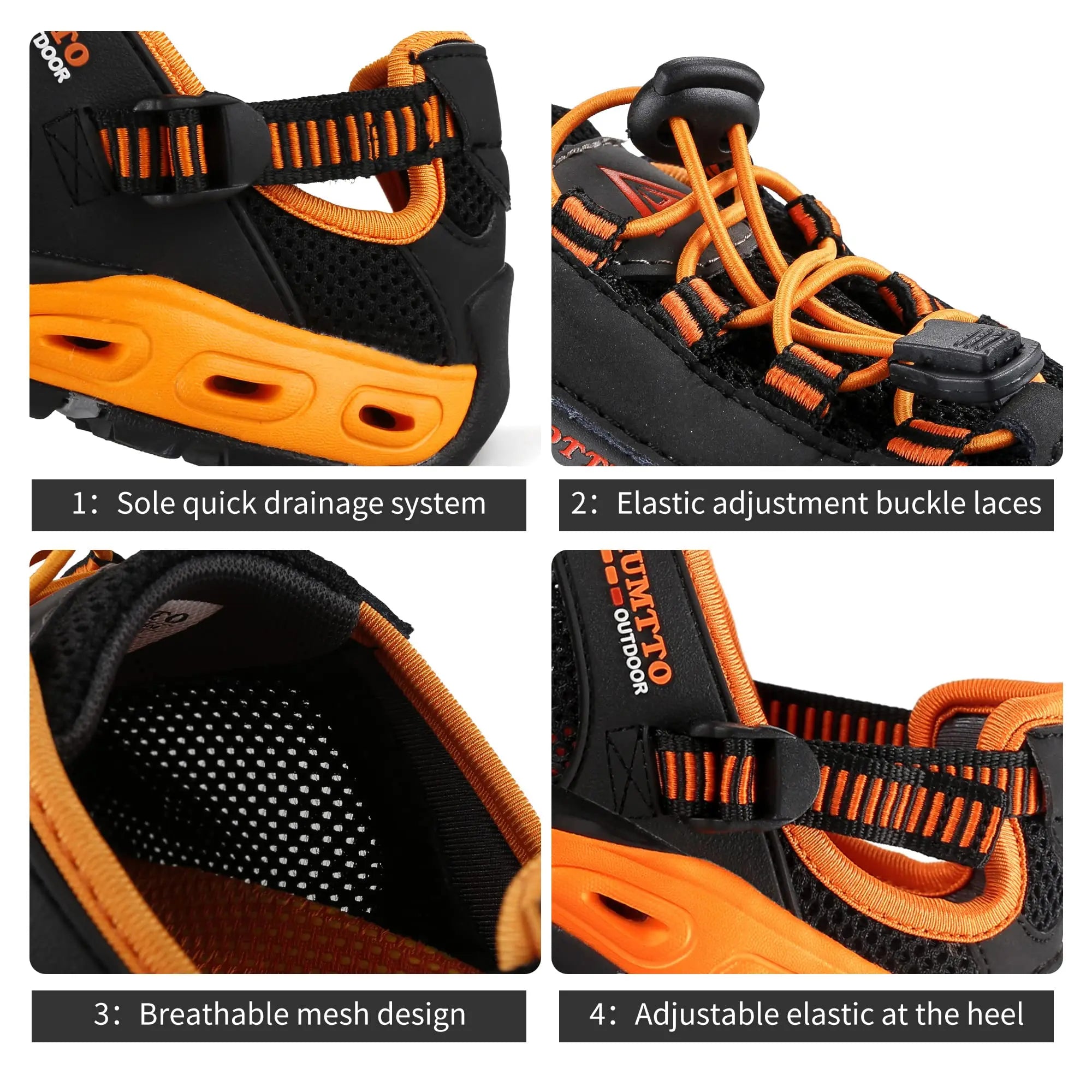 Breathable Quick-Drying Hiking & Wading Shoes – Versatile Outdoor Performance