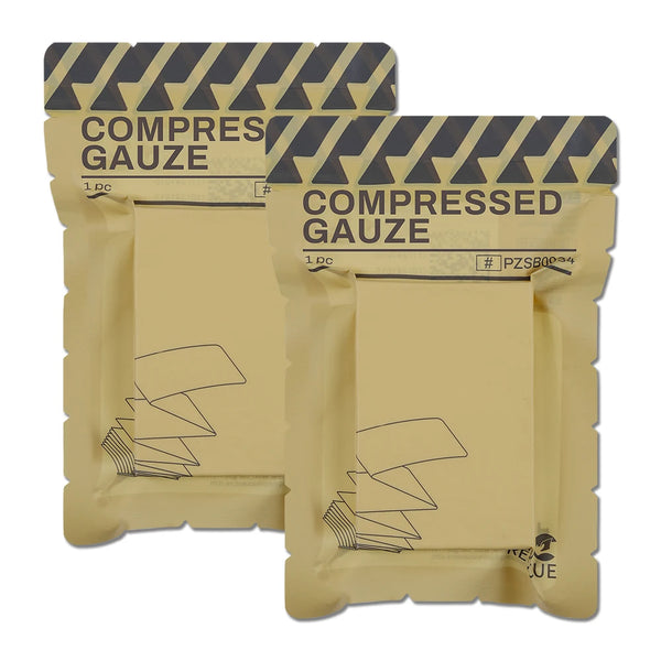 Z-Fold Compressed Gauze – Tactical & Emergency Wound