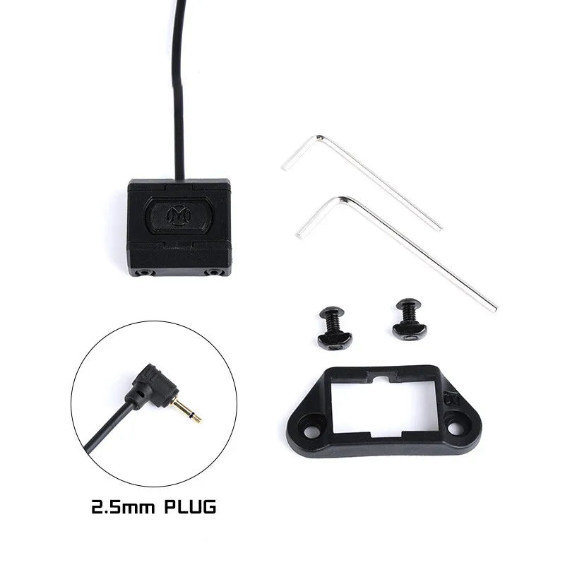WADSN Tactical Dual Function Pressure Remote Switch for PEQ15, DBAL A2, M600 Flashlight