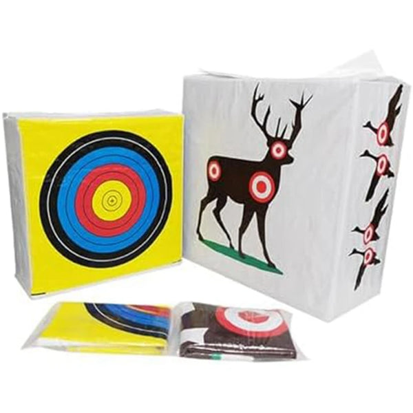 Universal Weatherproof Archery Target Replacement Cover with High-Visibility Design