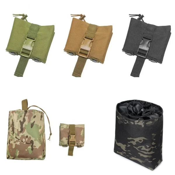 Foldable MOLLE Tactical Mag Dump Pouch