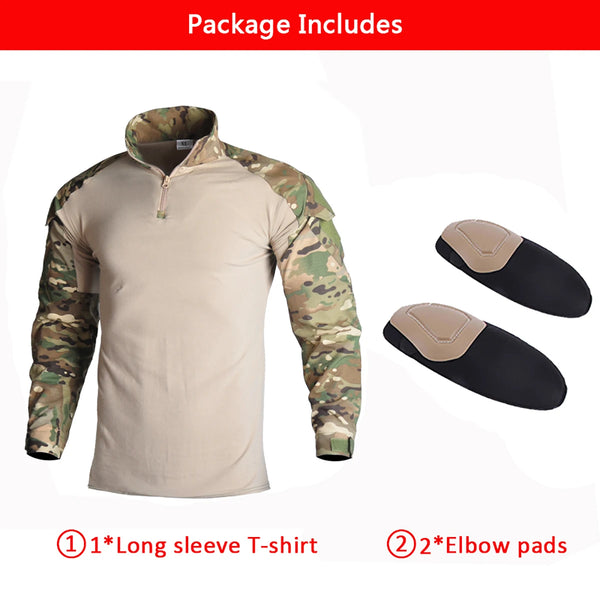 Army Tactical Shirt With Pad