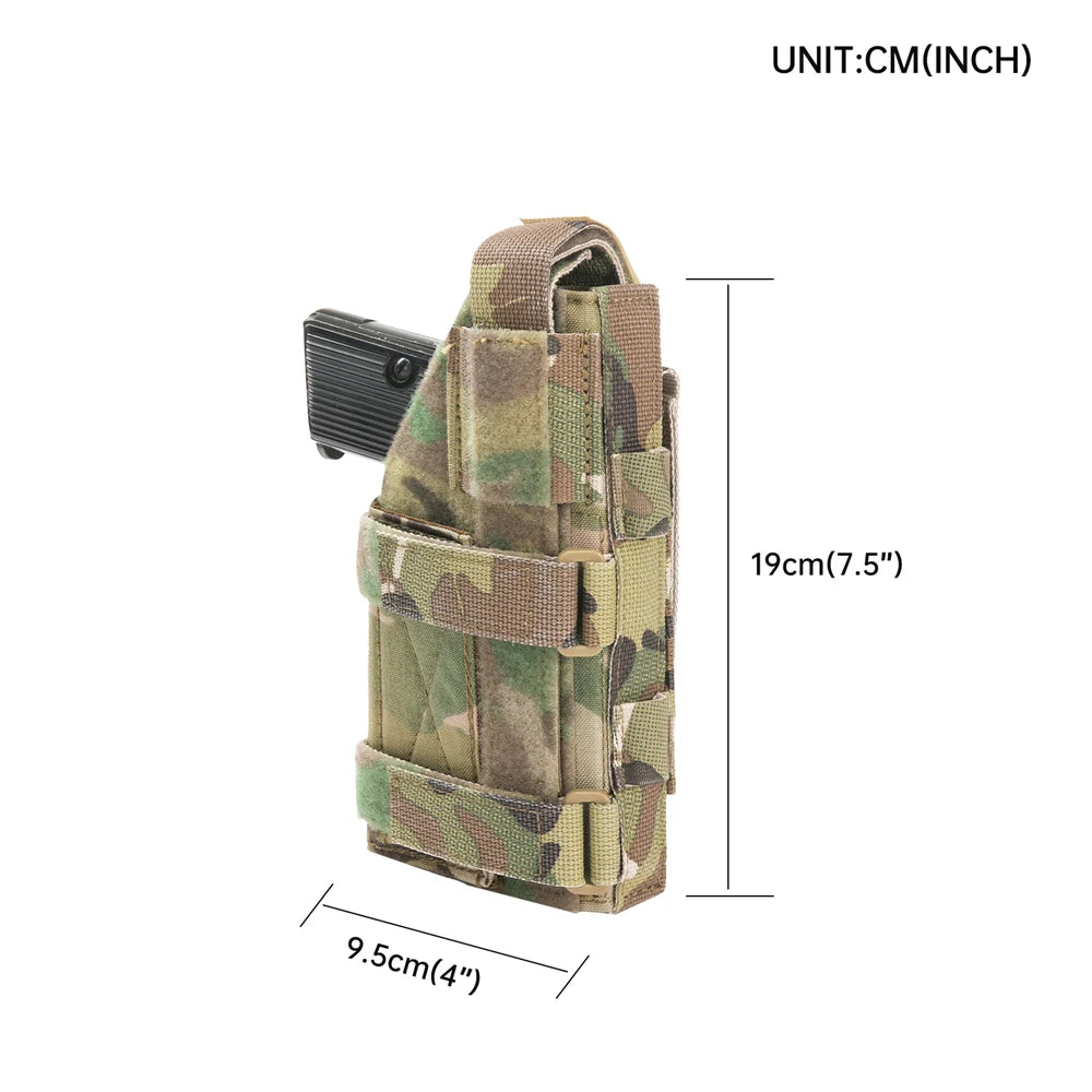 EXCELLENT ELITE SPANKER Universal Pistol Holster – 500D Cordura Right-Hand Tactical Bag