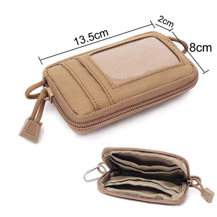 Heavy-Duty Multi-Functional Organizer Pouch with MOLLE Compatibility