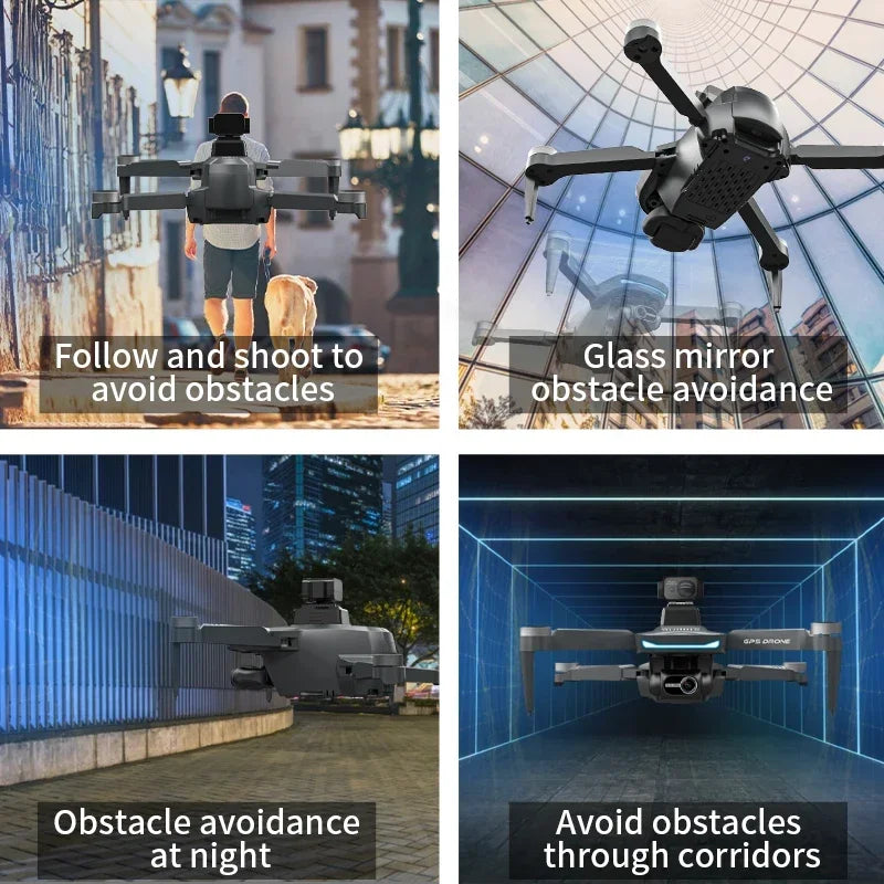 L200 Pro Max 4K GPS Drone with 2-Axis Gimbal 360° Laser Obstacle Avoidance