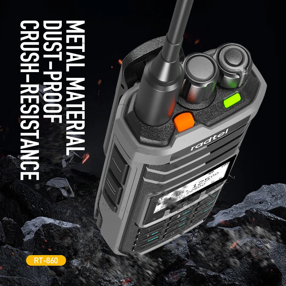 Multi-Band Radio Transceiver with Extended Range