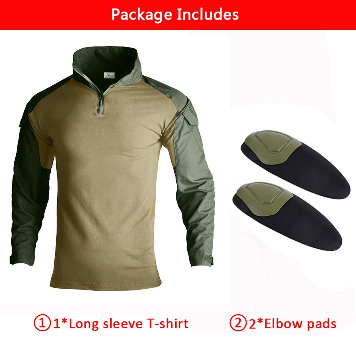 Army Tactical Shirt With Pad