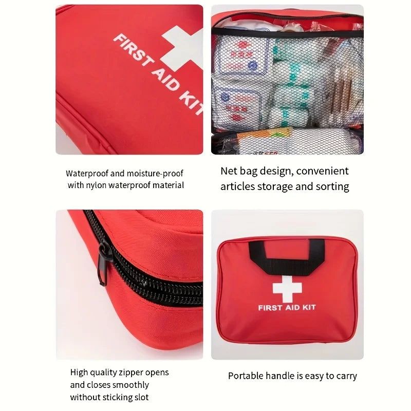 Portable First Aid Kit – Emergency Medical Supplies