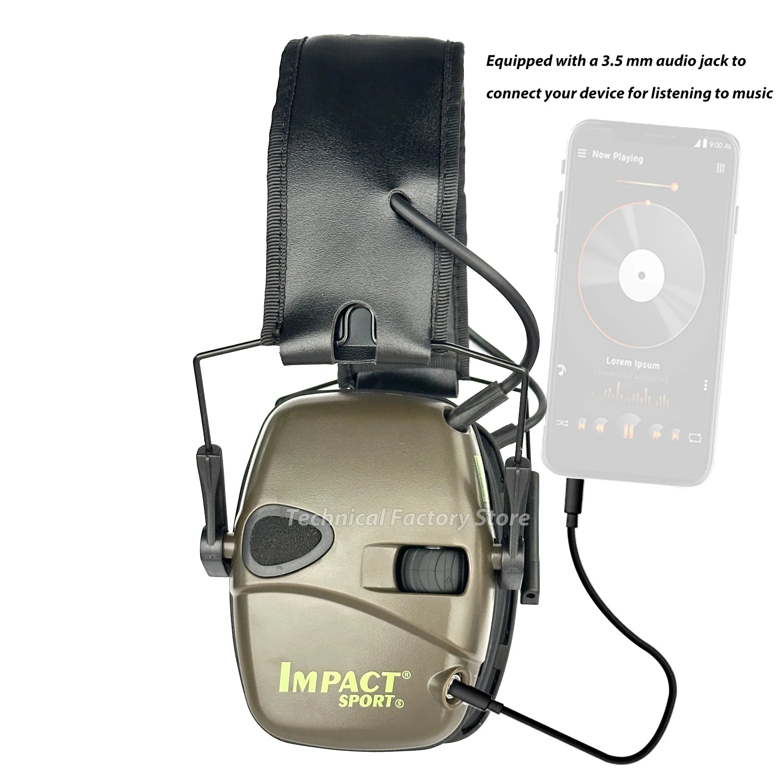 Electronic Shooting Earmuffs – Noise Reduction