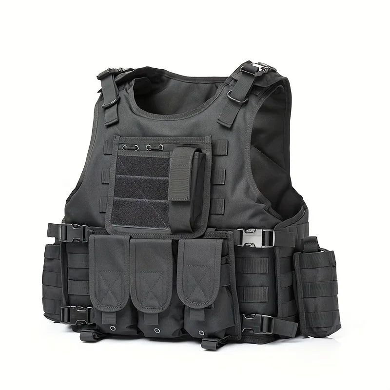 Tactical Vest for Outdoor Training - Multi-Functional Wear-Resistant Protective Gear