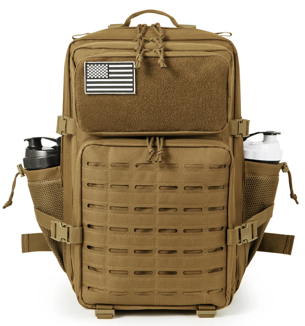 45L Tactical MOLLE Backpack – 900D Polyester Rucksack for Hunting & EDC Survival
