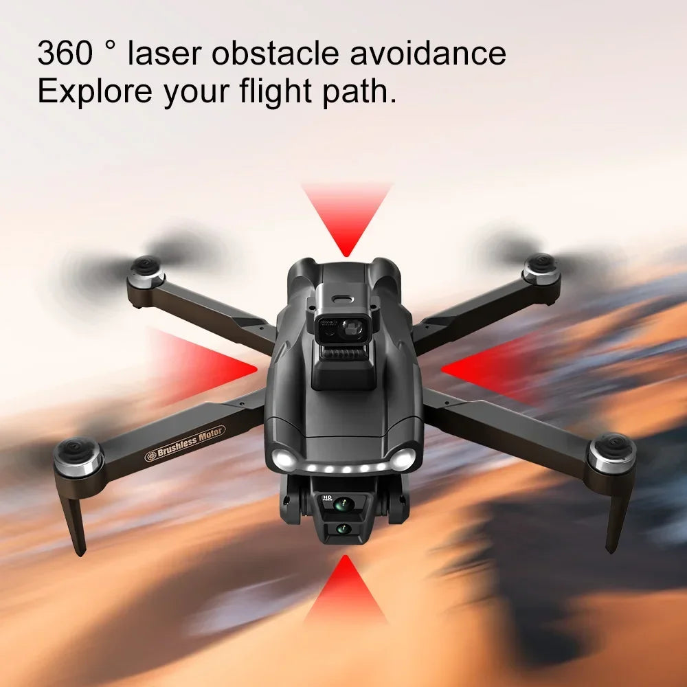 V198GPS 8K GPS Brushless Drone with Laser Obstacle Avoidance & Optical Flow FPV