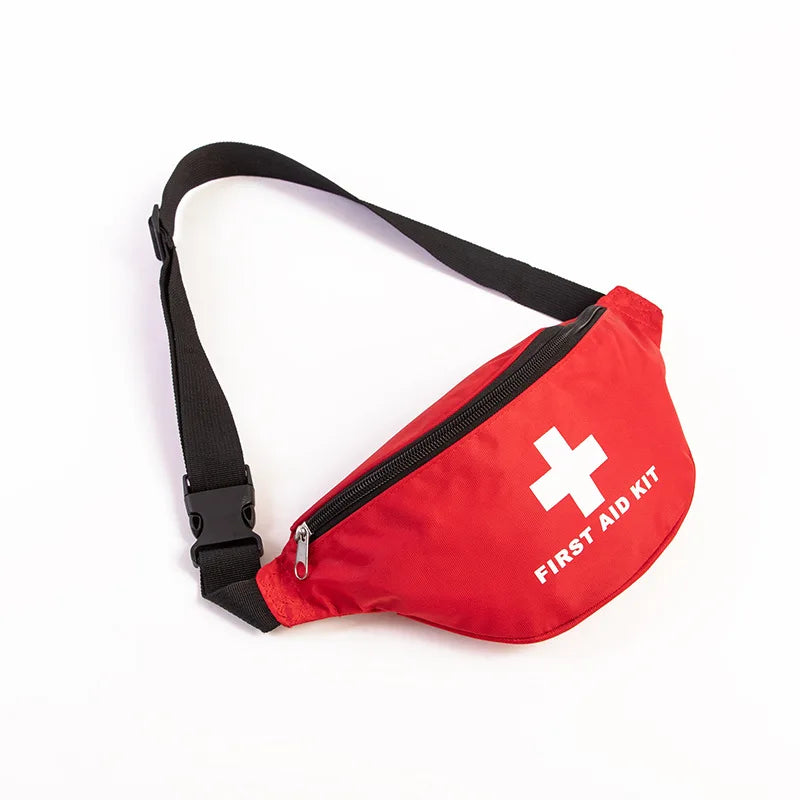 Portable Waterproof First Aid Waist Bag – Outdoor Emergency Kit Storage