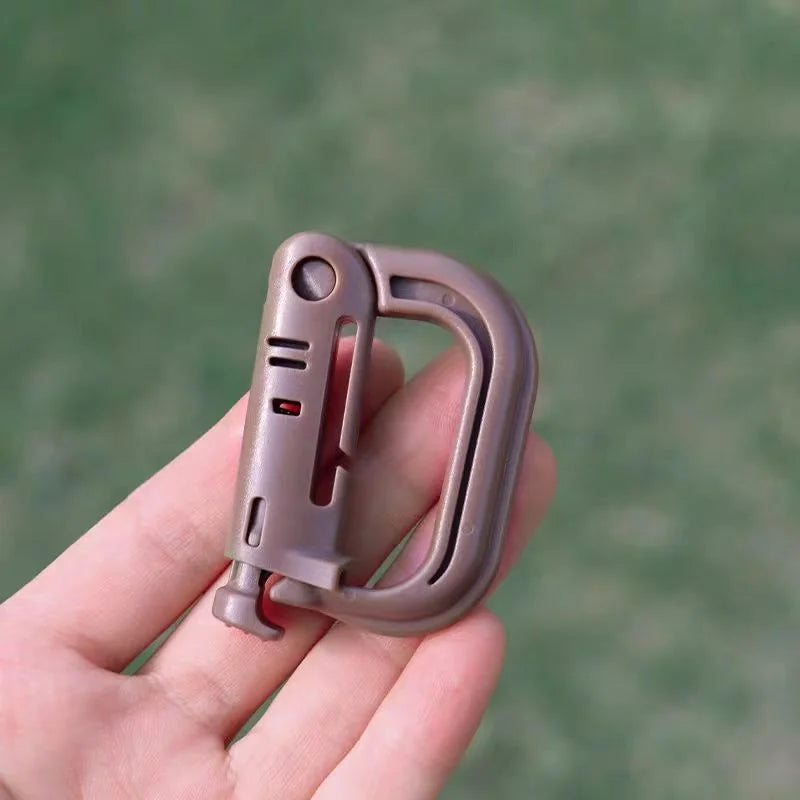 Multi-Purpose D-Ring Carabiner – Tactical & Lightweight