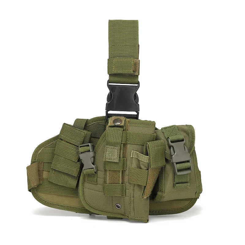 Jarhead Universal MOLLE Drop Leg Tactical Thigh Holster for Pistols