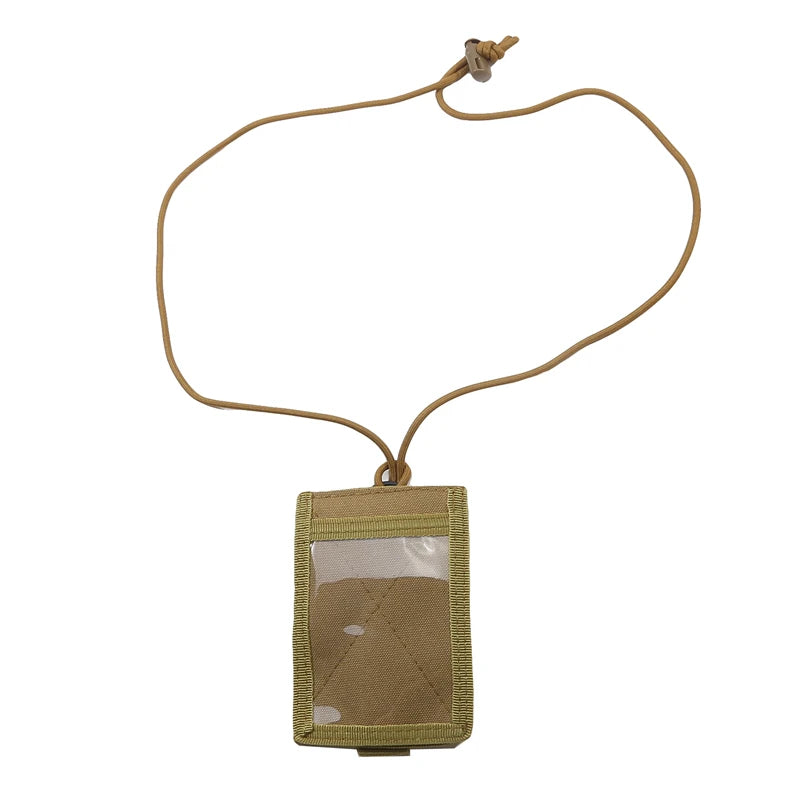 Tactical Nylon Pouch with Neck Rope