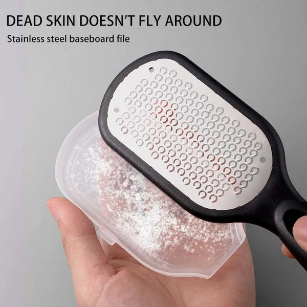 Professional Stainless Steel Foot File – Callus & Dead Skin Remover