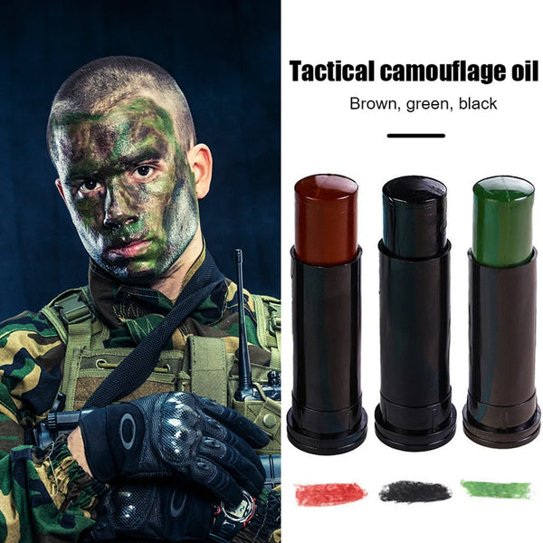 3 Colors Camo Face Paint