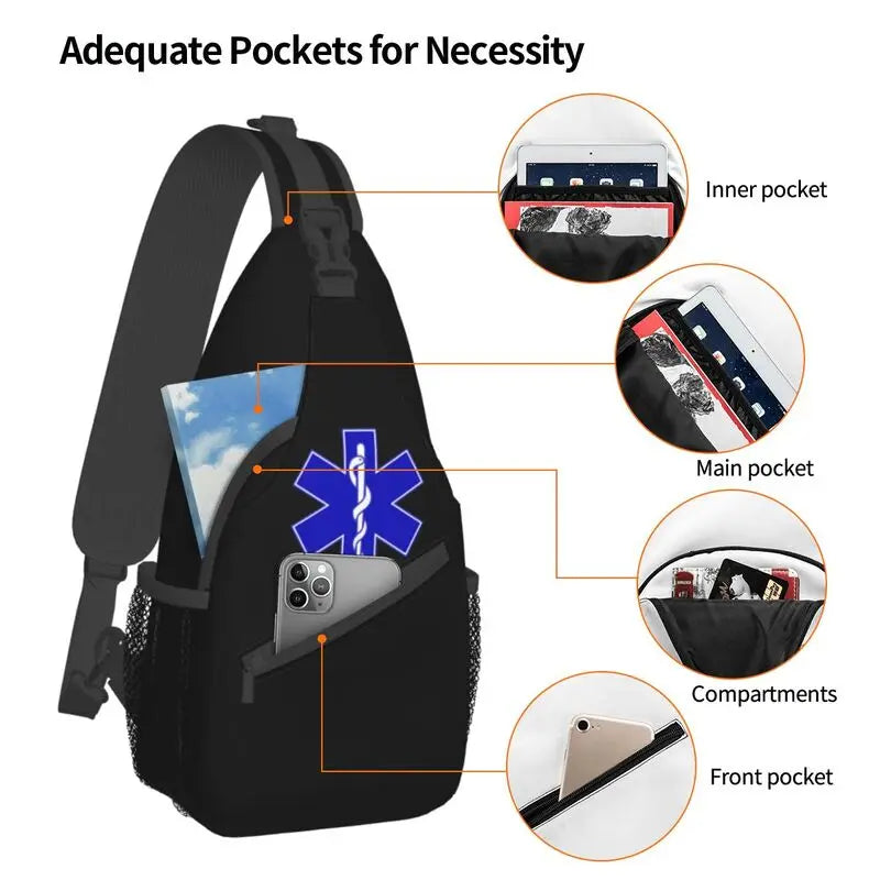 Versatile Sling Crossbody Chest Bag