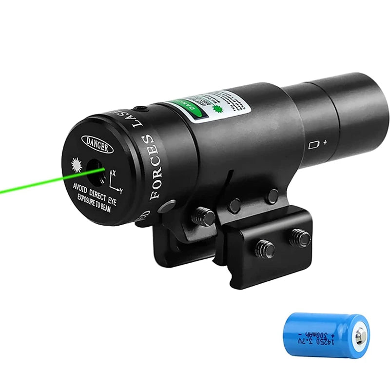 Compact Red/Green Laser Sight – Adjustable & Durable