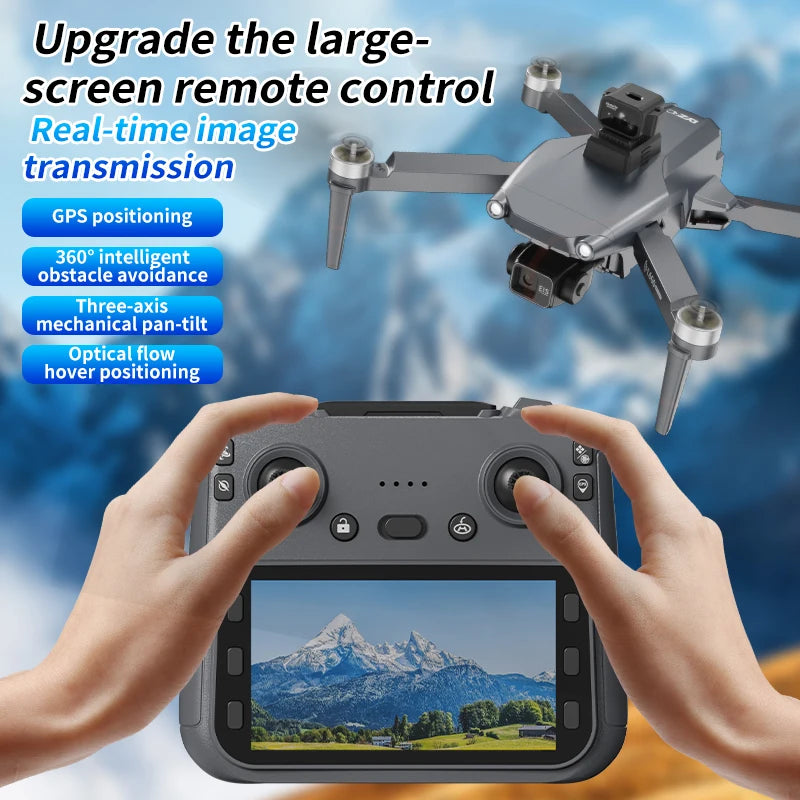 ZLL L600 Pro Max 8K GPS Drone with 3-Axis Gimbal, Dual Camera & 5KM Range