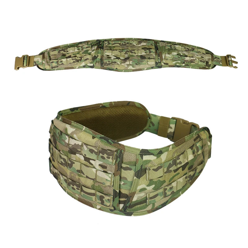 Tactical Utility Waist Bag with Adjustable MOLLE and Holster