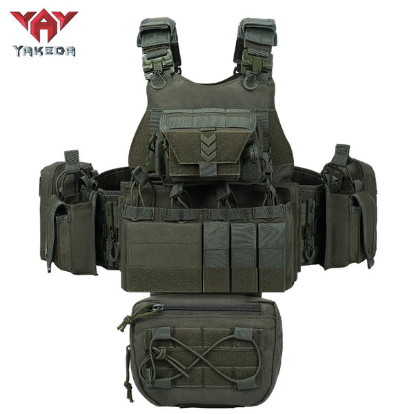 YAKEDA 8833 Tactical Vest - Hunting Tactical Vest - Outdoor Tactical - Full-coverage Vest