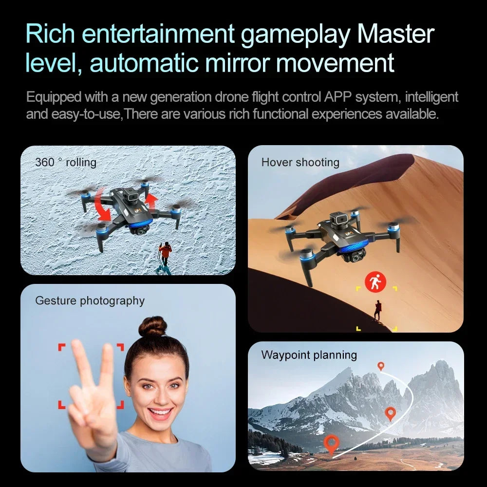 Lenovo M6 Pro Drone 8K Camera | 5G WiFi FPV Remote Control Quadcopter