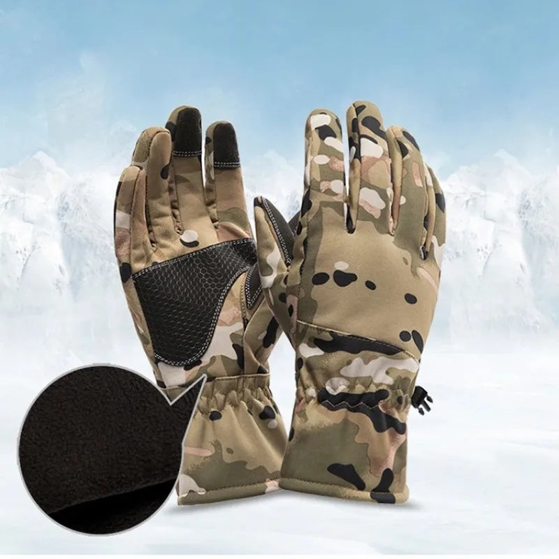Warm Non-Slip Fishing Gloves