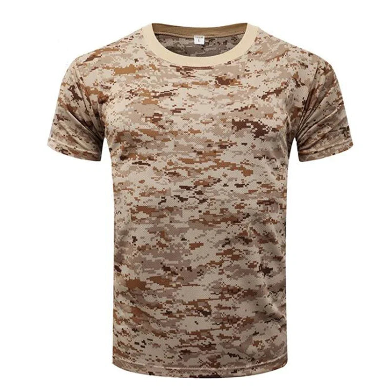 Quick-Dry Camouflage T-Shirt