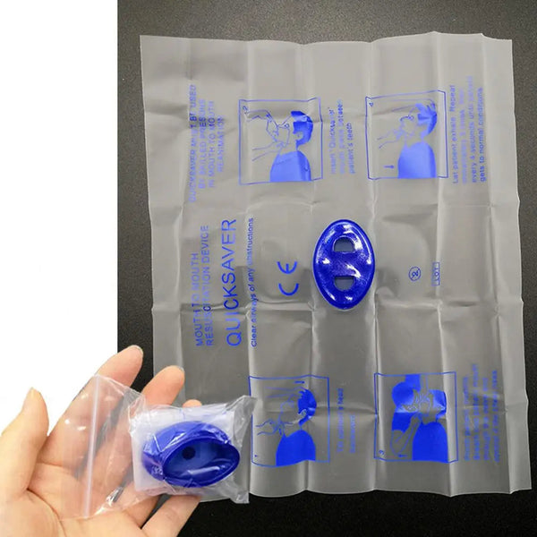 Disposable CPR Face Shield – Emergency Breathing Mask for First Responders