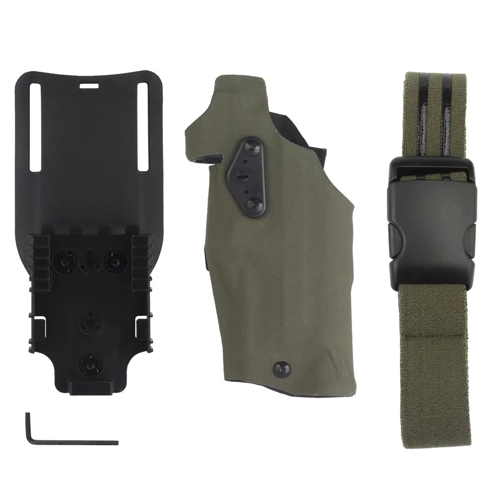 Left-Handed Tactical Holster – QLS Quick Release System