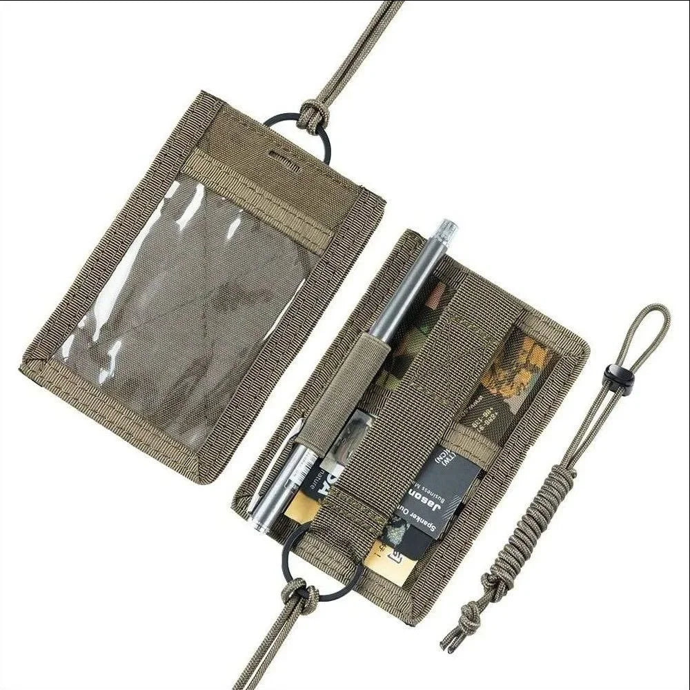 Tactical Nylon Card & ID Holder