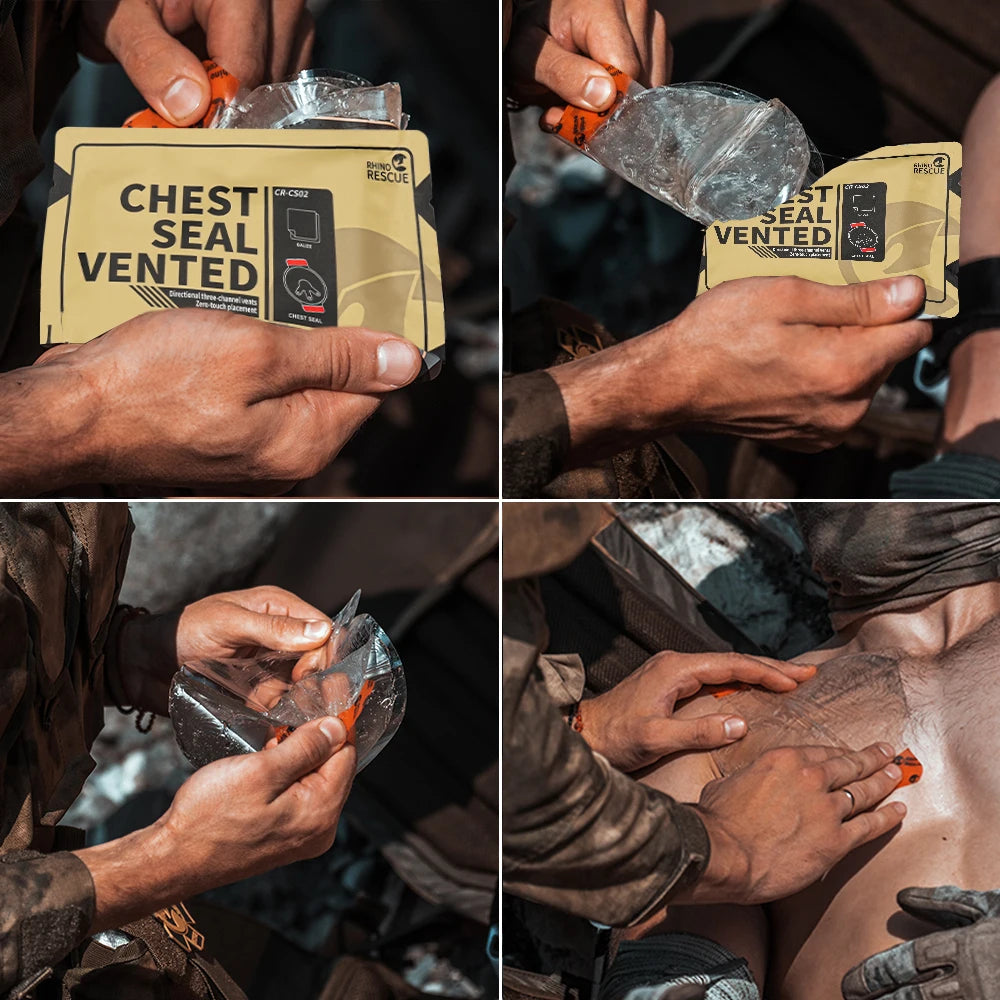 RHINO Vented Chest Seal for Trauma Care