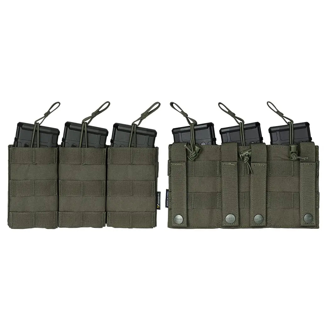 Triple Magazine Pouch – Tactical Rifle Magazine Holder