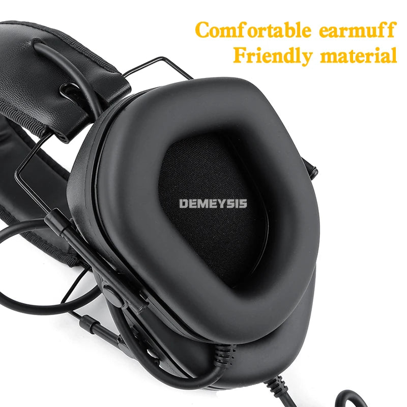 Tactical Communication Headset – Noise Reduction