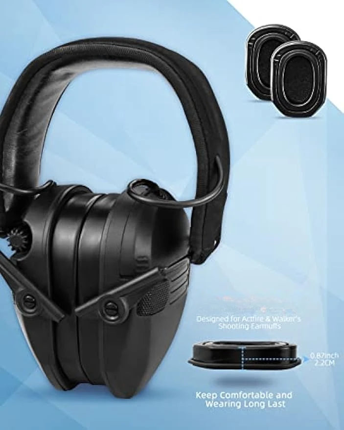 Gel Ear Pads for Howard Leight Impact Sport & Pro Sync Earmuffs