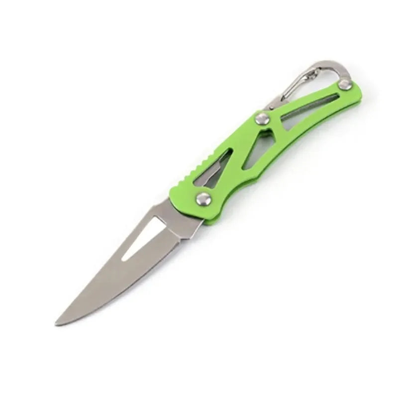 Mini Folding Pocket Knife — Portable EDC Keychain Tool