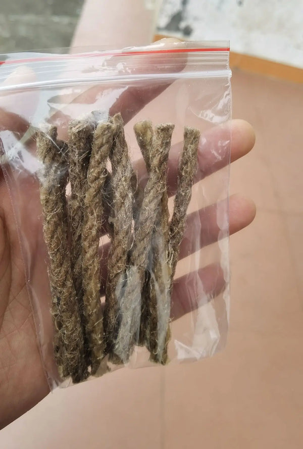 Quick-Light Tinder Rope Fire Starter