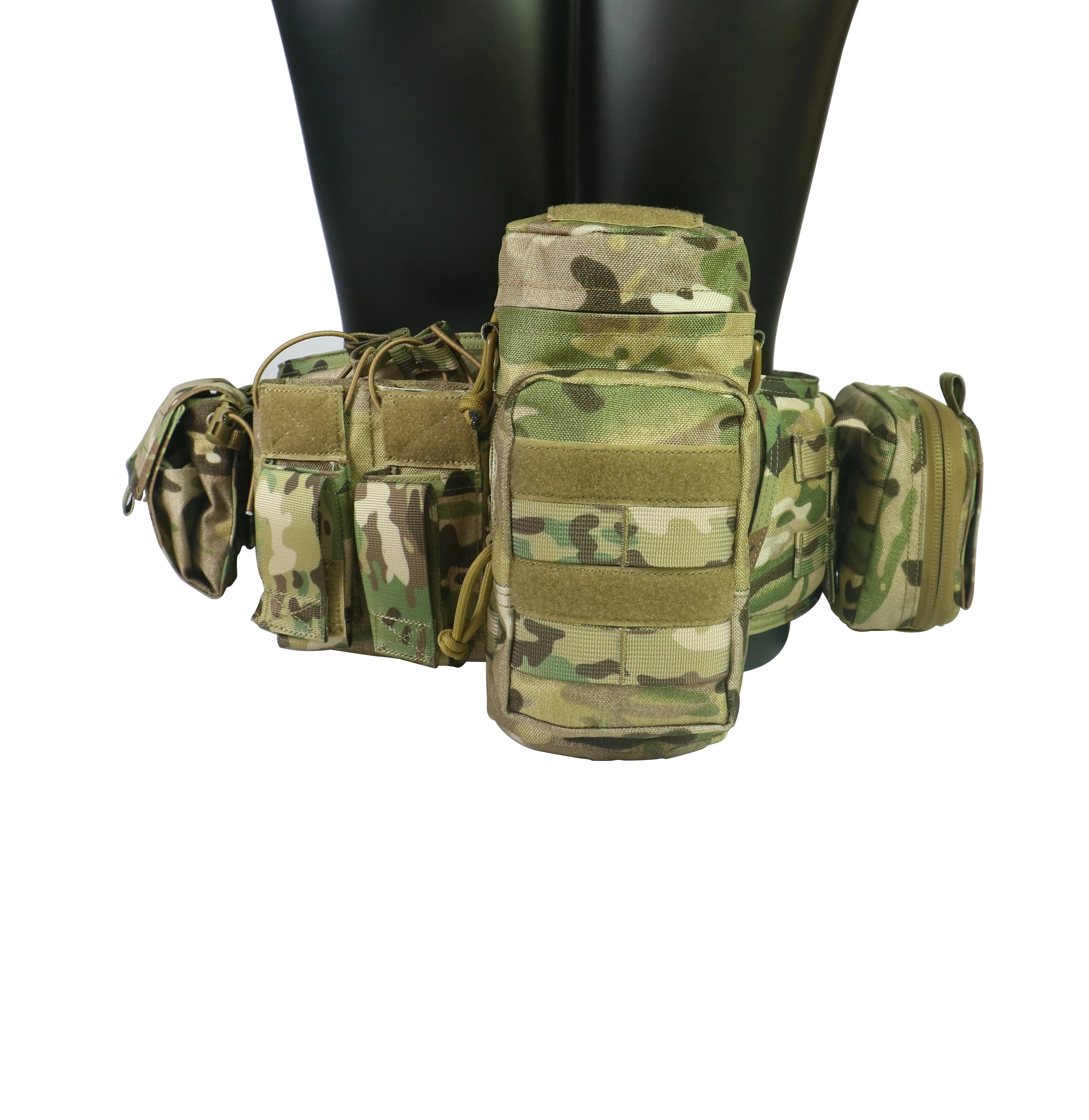 Tactical Utility Waist Bag with Adjustable MOLLE and Holster