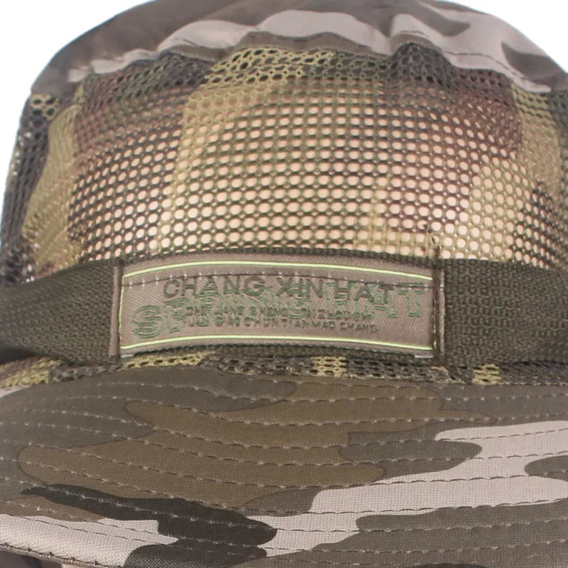 Casual Striped Bucket Hat with UPF Sun Protection and Breathable Polyester Construction