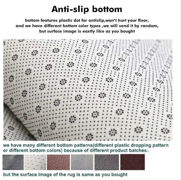 Football-Themed Rug – Home & Bedroom Decor