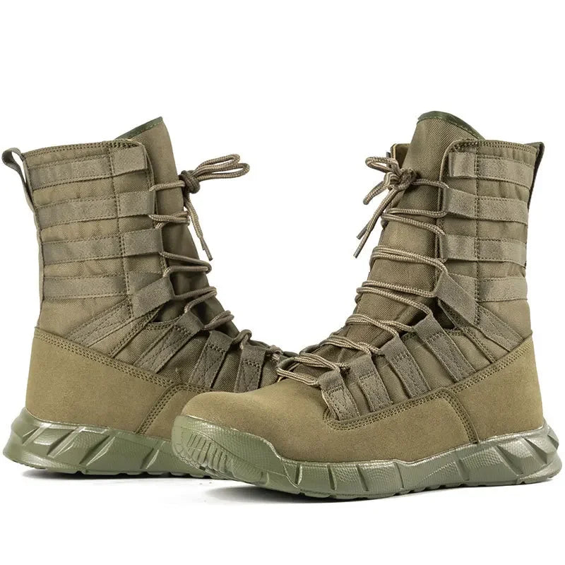 Tactical Ankle Boots – Retro Style with Ankle Strap