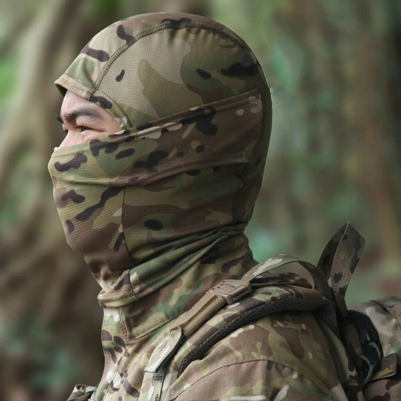Camouflage Full Face Mask