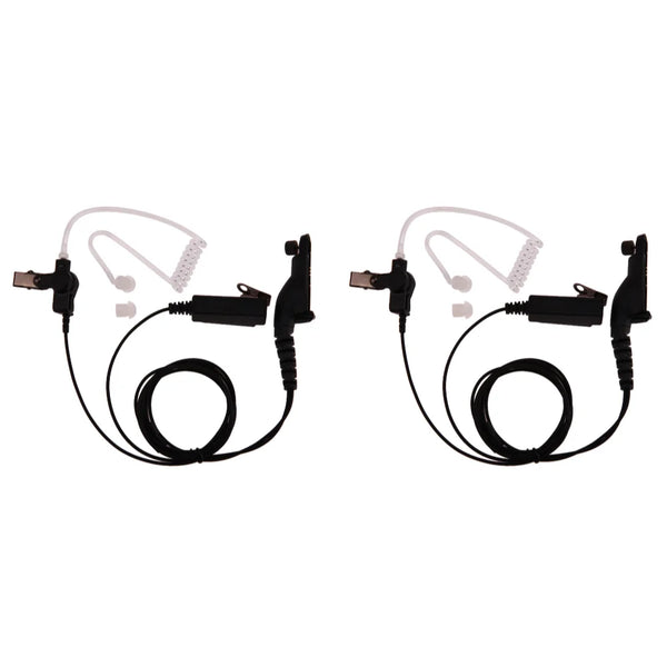 Tactical Acoustic Tube Earpiece with Noise Cancellation