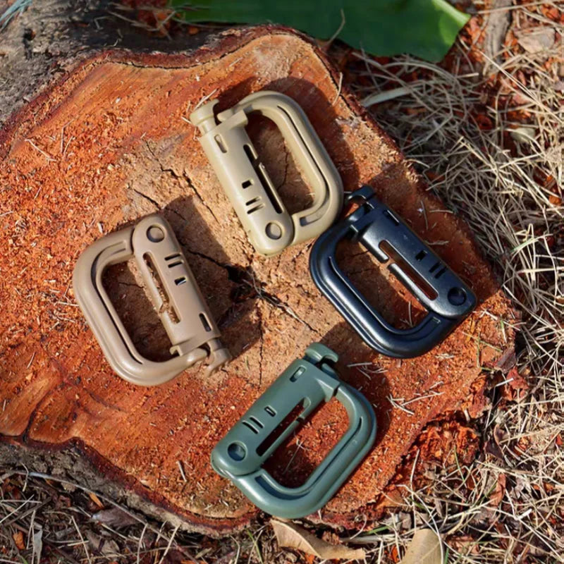 Multi-Purpose D-Ring Carabiner – Tactical & Lightweight