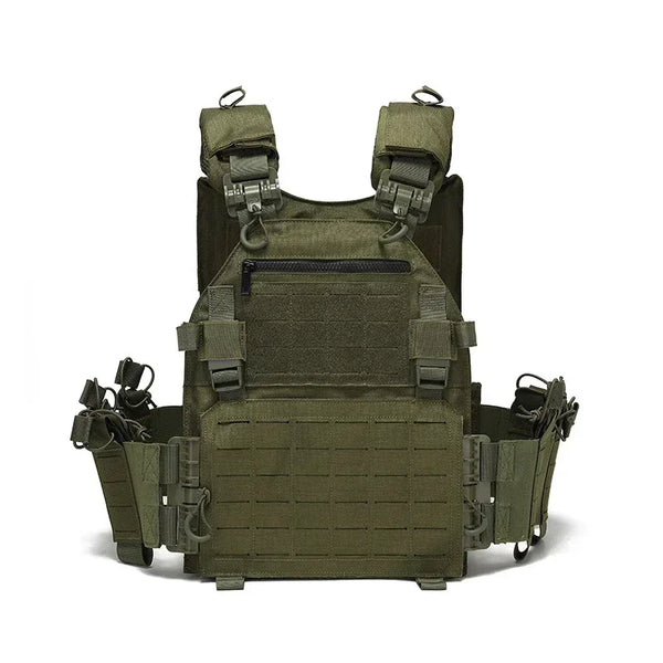 Quick Release Tactical Vest Hunting Men Plate Carrier Chest Rig Military Combat Armor Vests Outdoor CS Training Airsoft Vest